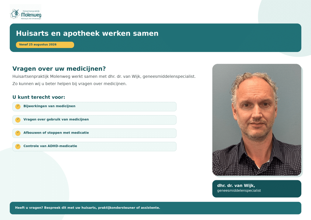 Samenwerking Huisarts-Apotheek